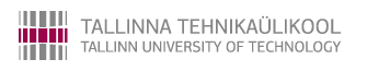 Collaborating Institution: Tallinn University of Technology, Estonia